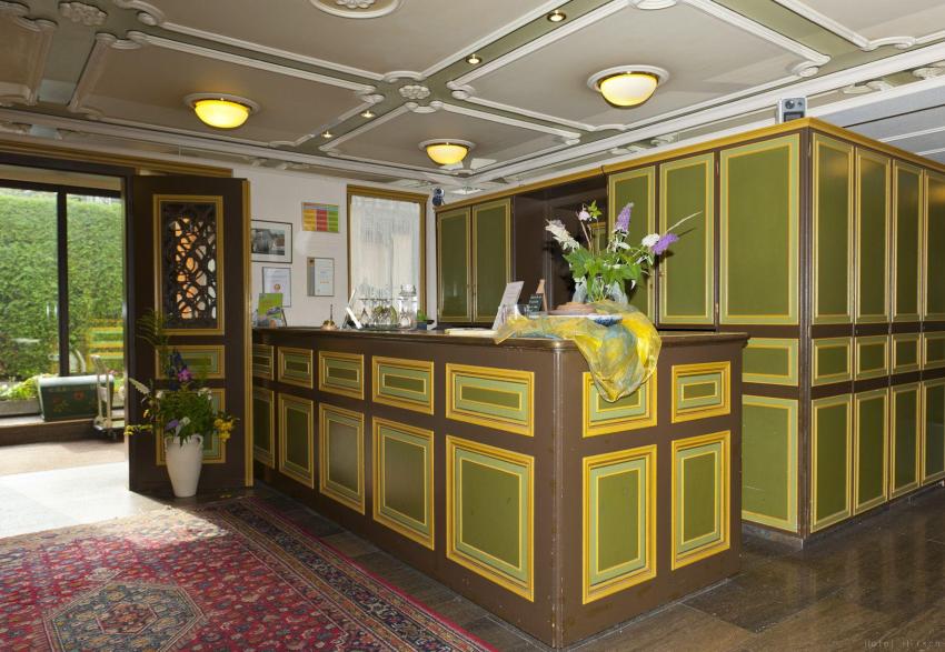 Eingangsbereich ins Hotel