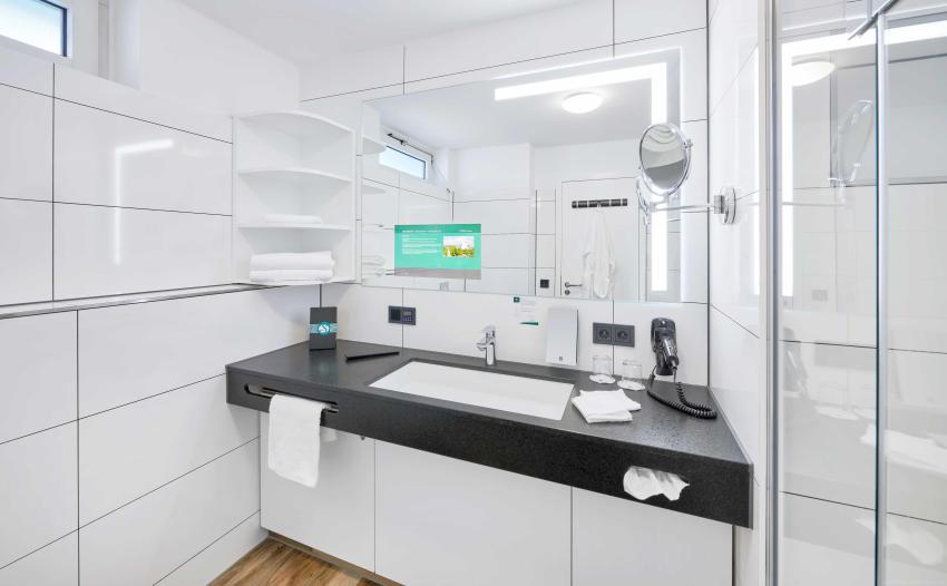 Badezimmer im Familienzimmer