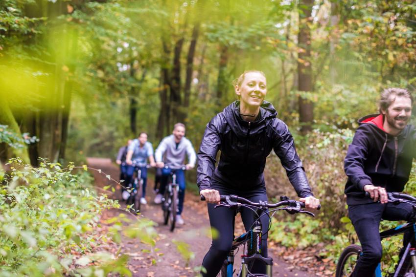 Fahrradtour mit unserem Life Coach