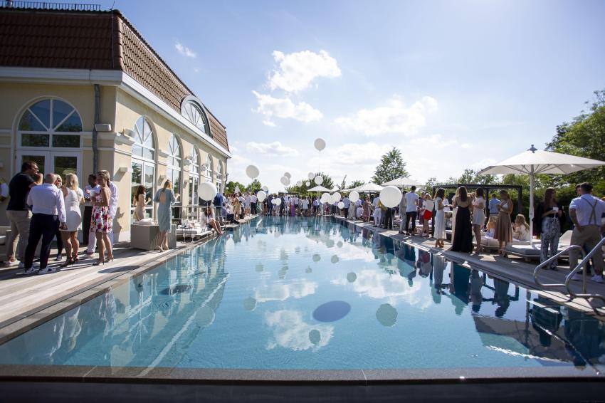 Infinity Pool im SCHLOSS Spa