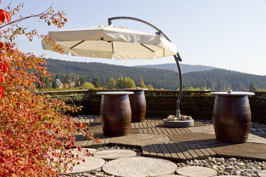 Dachterrasse Tagungsbereich
