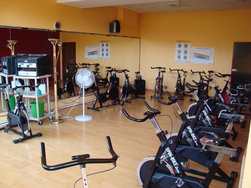 Fitness Kursraum Spinning