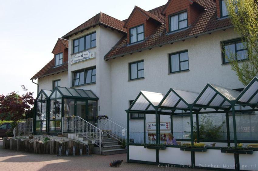 Aussenansicht Center Hotel Zwickau Mosel garni