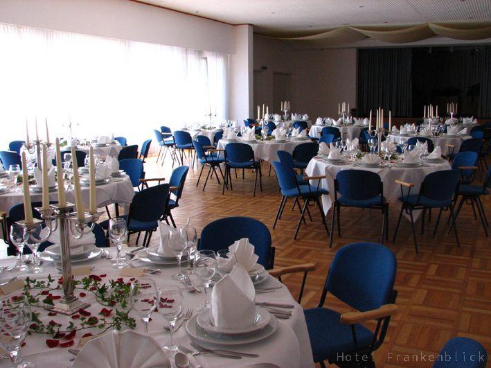 Festsaal mit Bankettbestuhlung