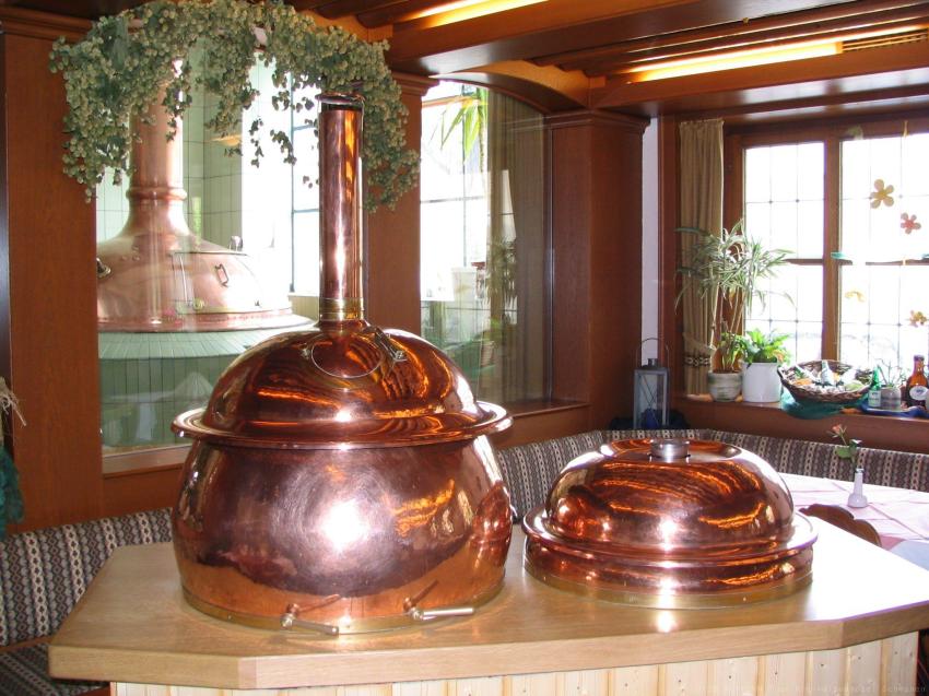 Hauseigene Brauerei