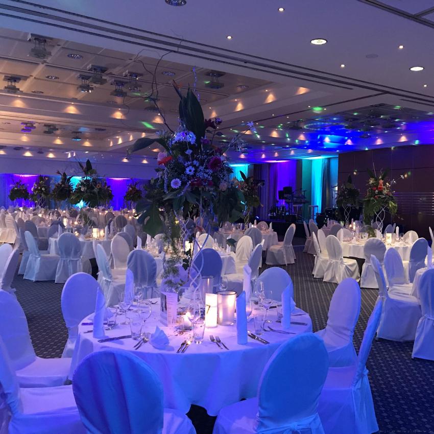 Bankett-Veranstaltung mit bis zu 500 Personen