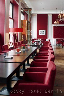 Savoy Hotel Berlin - Restaurant Weinrot