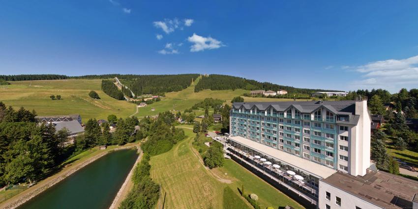 Außenansicht Sommer - Best Western Ahorn Hotel Oberwiesenthal