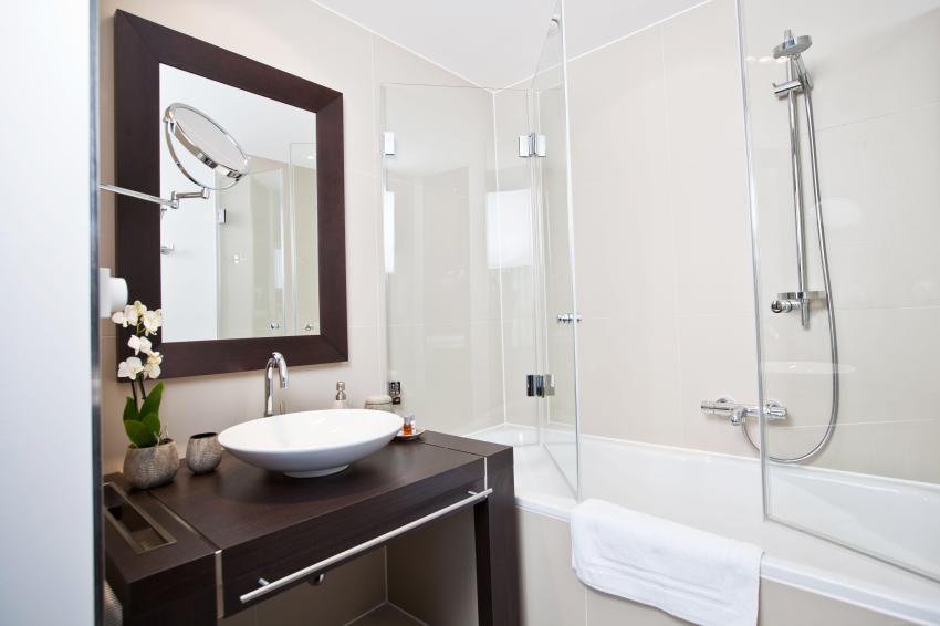 Apartment mit Badewanne