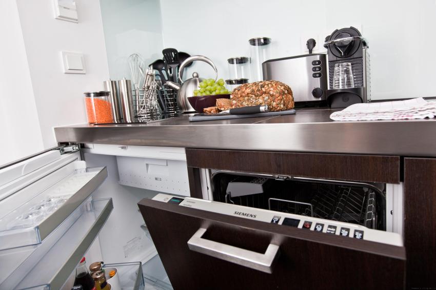 voll ausgestatte Kitchenette